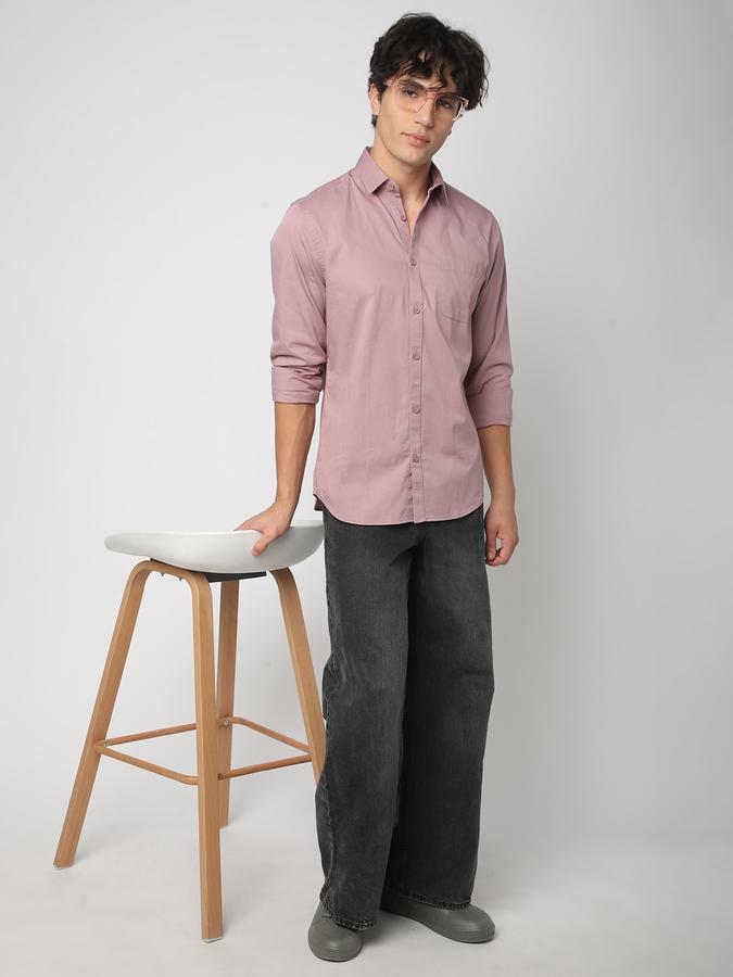 Men Solid Casual Shirt image number 1