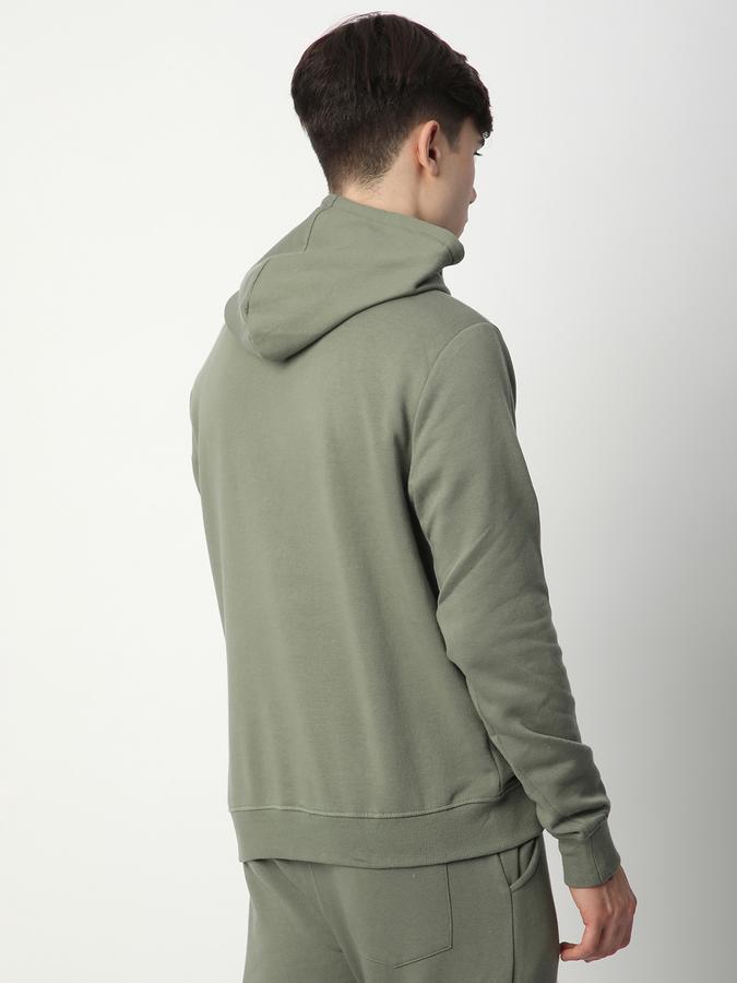 Full Sleeve Solid Men Sweatshirt image number 2