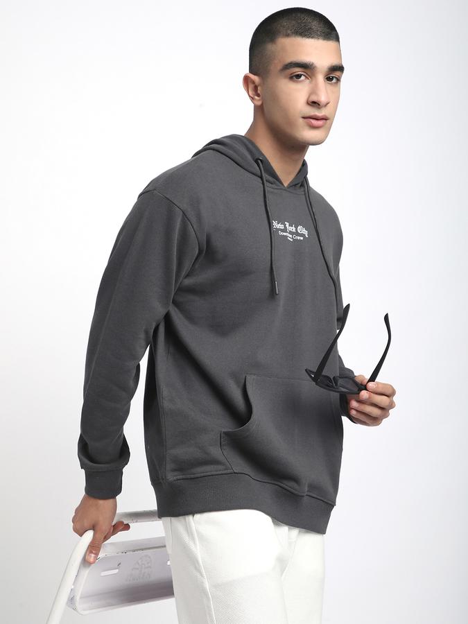 Full Sleeve Solid Men Sweatshirt