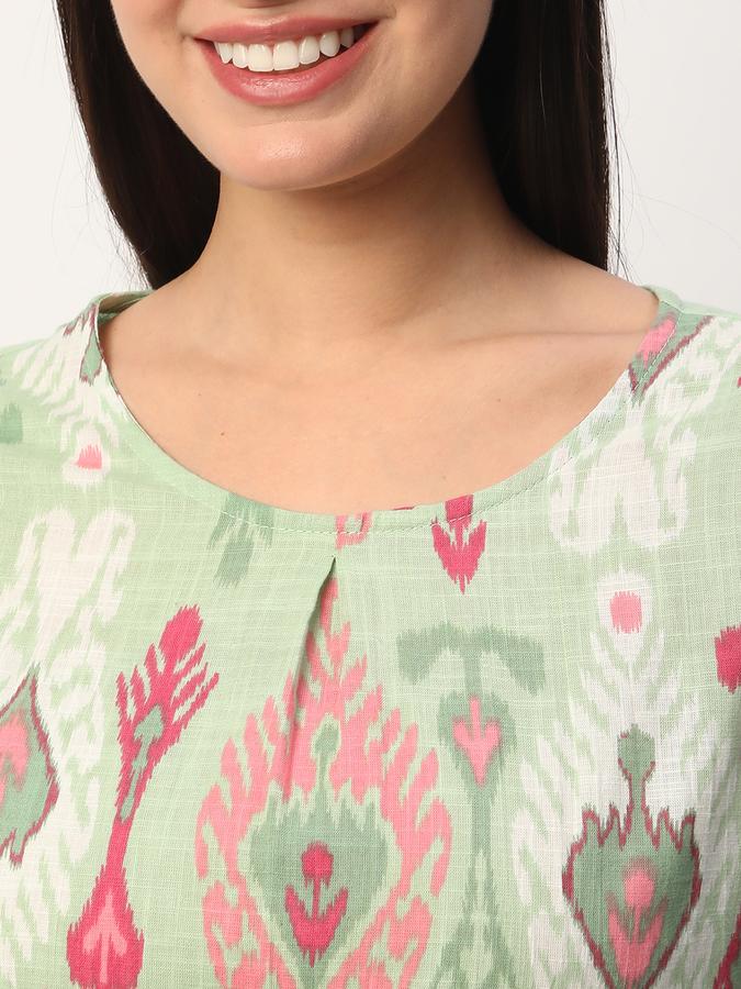 Women Ethnic  Printed Tunic image number 3