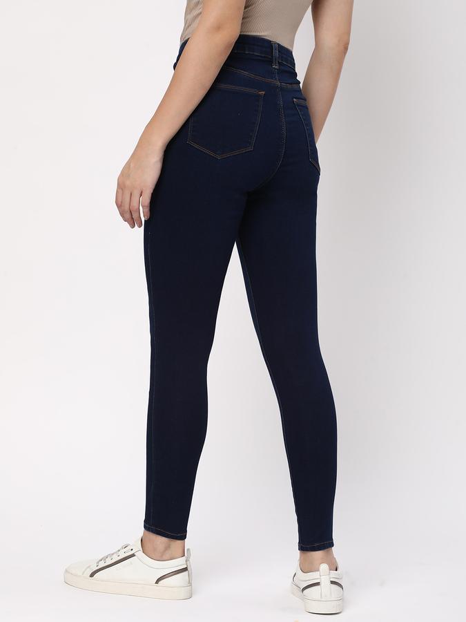 Women Mid-Rise Skinny Jeans image number 2