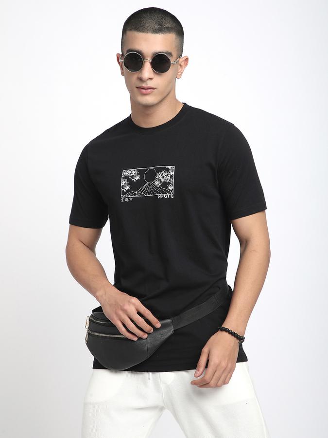 Printed Men Round Neck T-Shirt