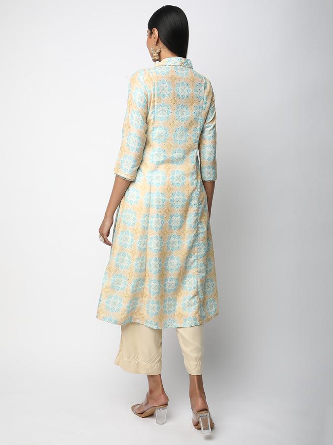 Women Printed A-line Kurta  image number 2