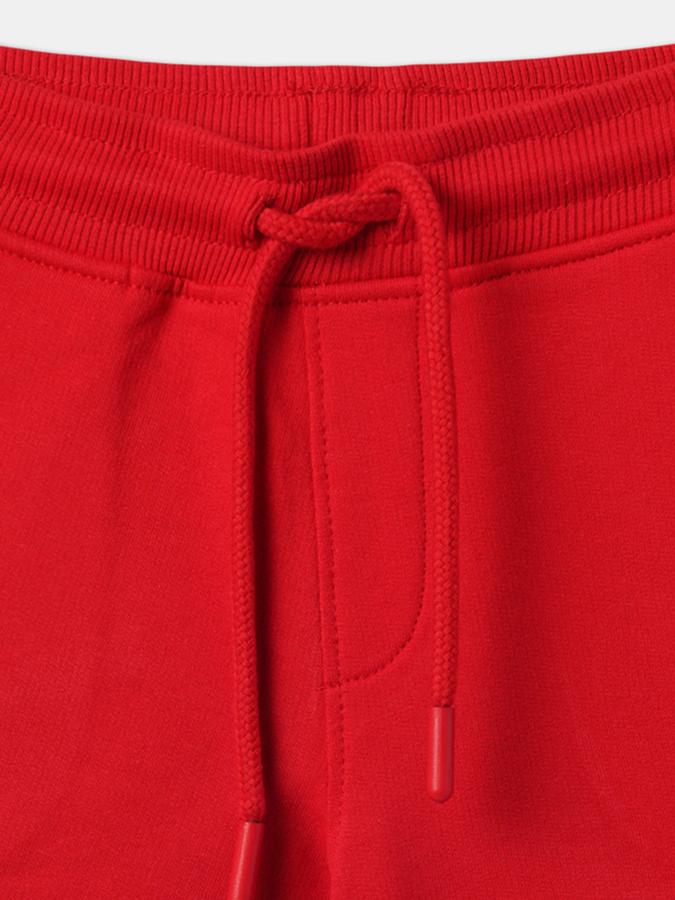 Flat-Front Shorts with Drawstring Waist image number 3