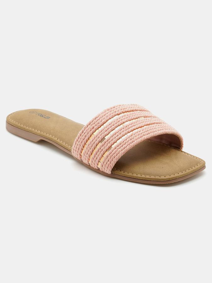 Women Open-Toe Slip-On Sandals image number 2