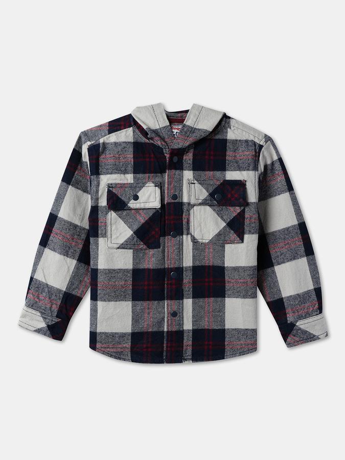 Boys Checkered Casual Shirt