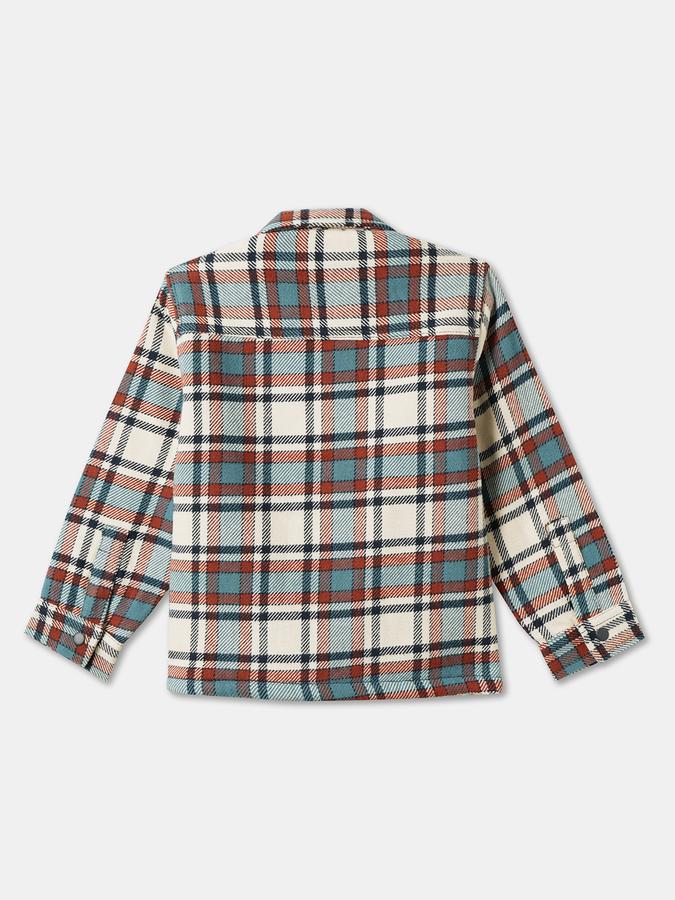 Boys Checkered Casual Multicolor Shirt image number 1