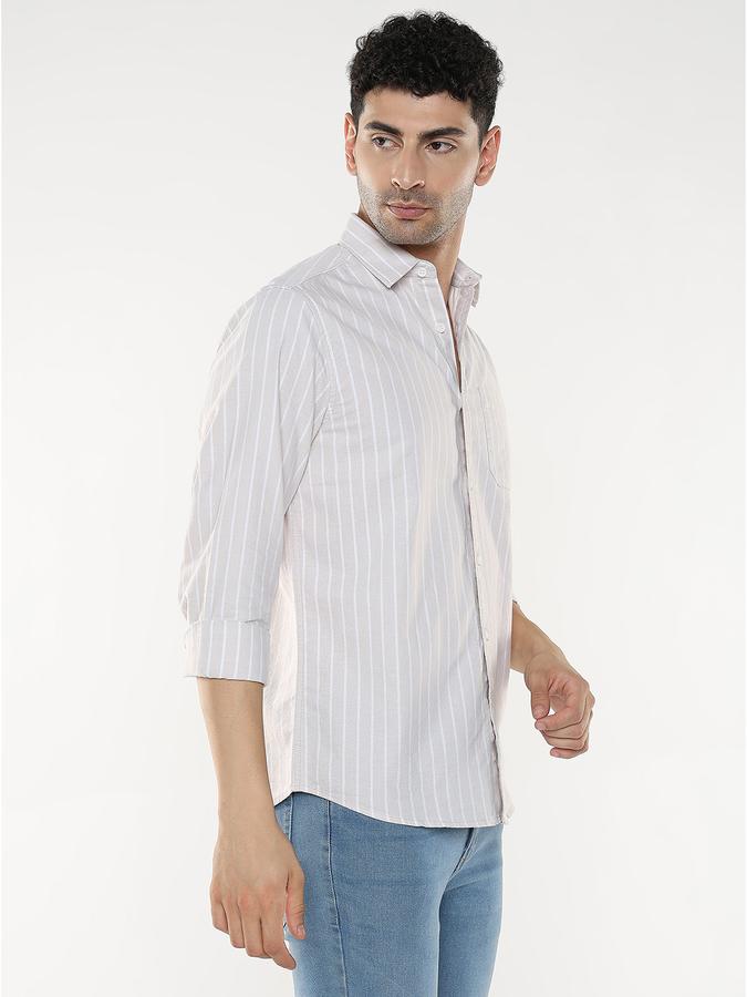 Men Striped Casual Shirt image number 1