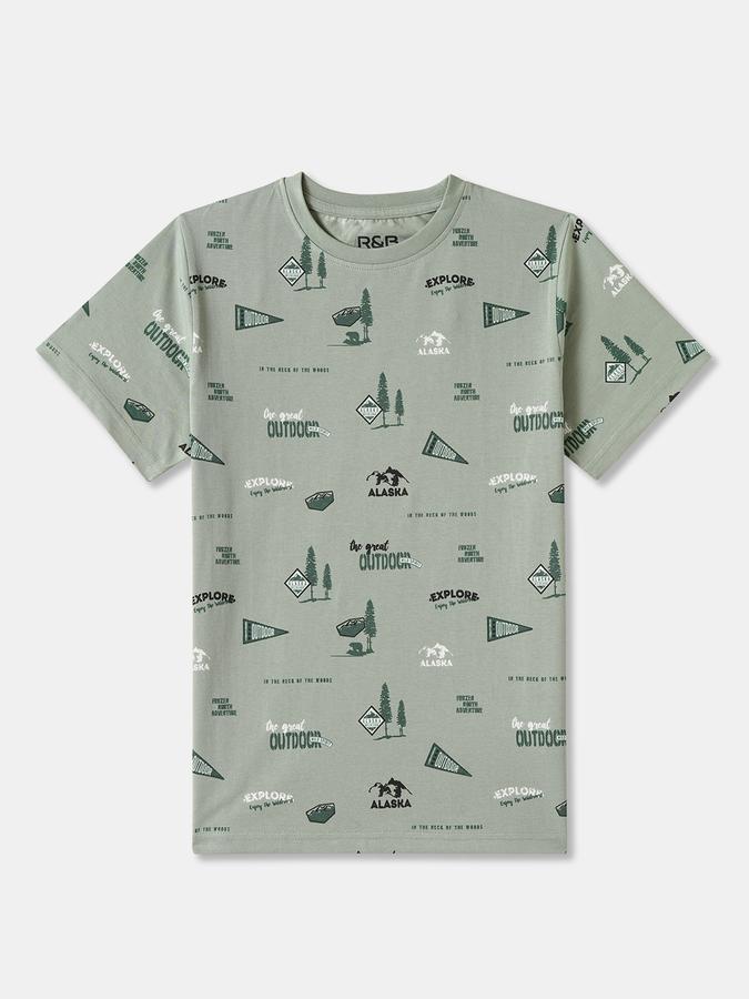 R&B BOYS AOP REGULAR GRAPHIC TEE R&B BOYS AOP REGULAR GRAPHIC TEE