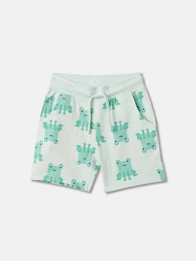 Boys Printed T-Shirt & Shorts Set image number 3