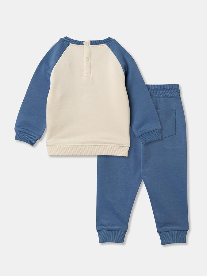 Baby Boys Casual Sweatshirt Track Pants  image number 1