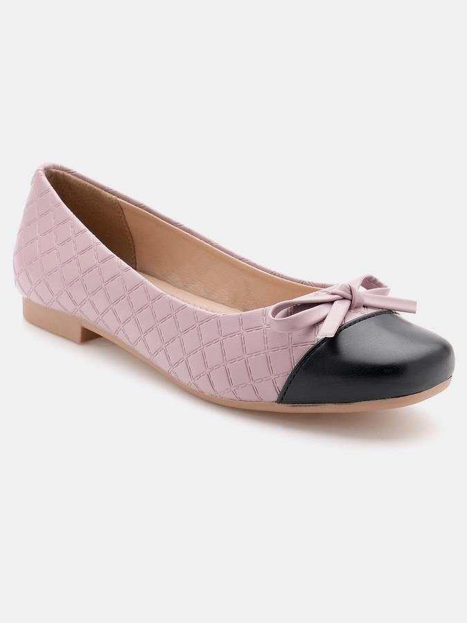 Women Slip-On Ballerinas with Bow Accent image number 2