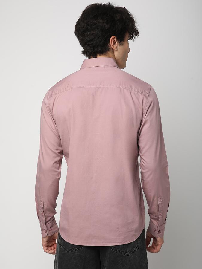 Men Solid Casual Shirt image number 2