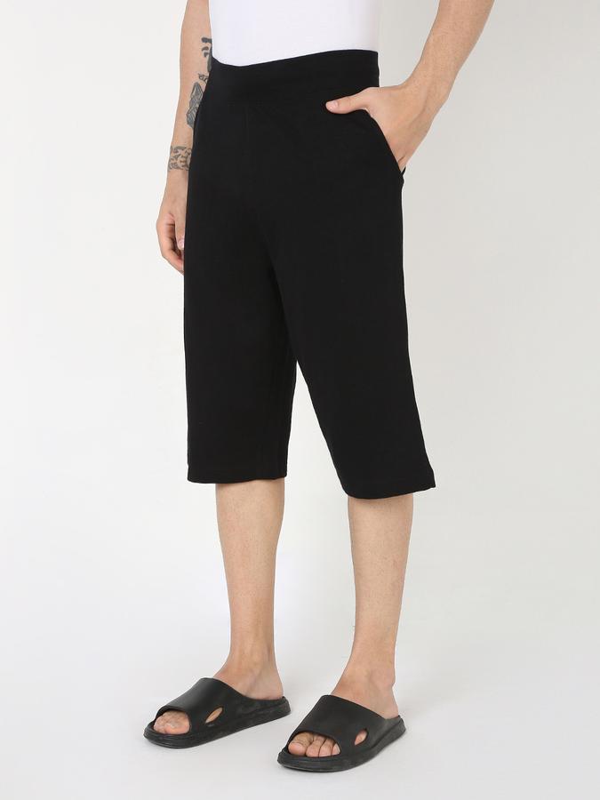 Men Regular Fit Shorts with Insert Pockets image number 1