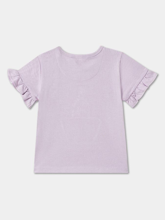 Baby Girls Pure Cotton Knit Top  image number 1