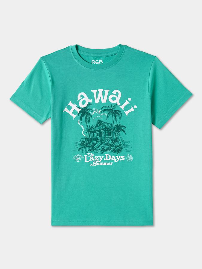 R&B BOYS PRINTED REGULAR GRAPHIC TEE R&B BOYS PRINTED REGULAR GRAPHIC TEE