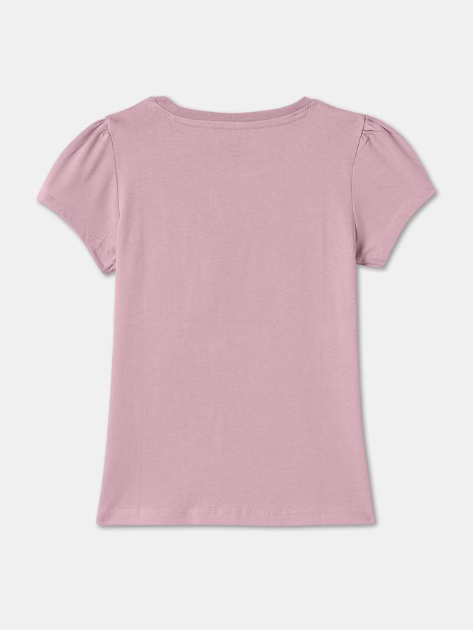 Girls solid T-shirt image number 1