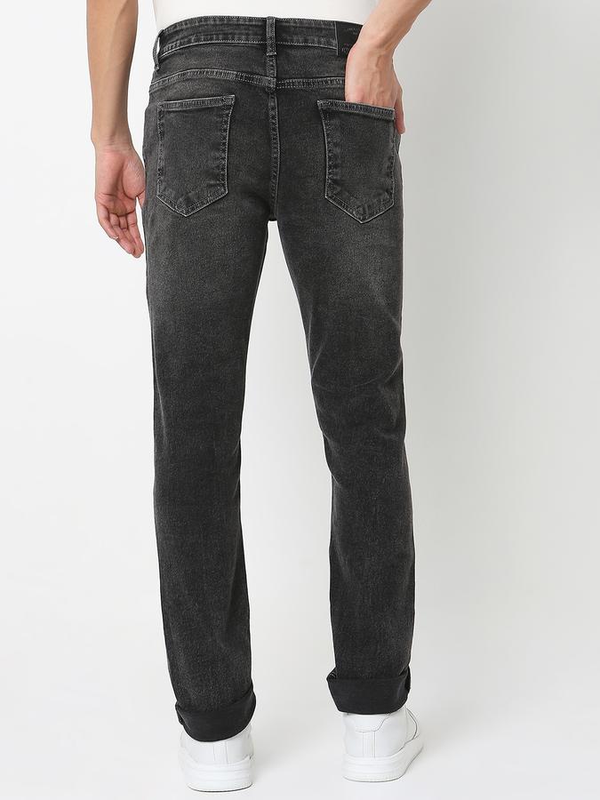 Men Slim Fit Jeans with Insert-Pockets image number 3