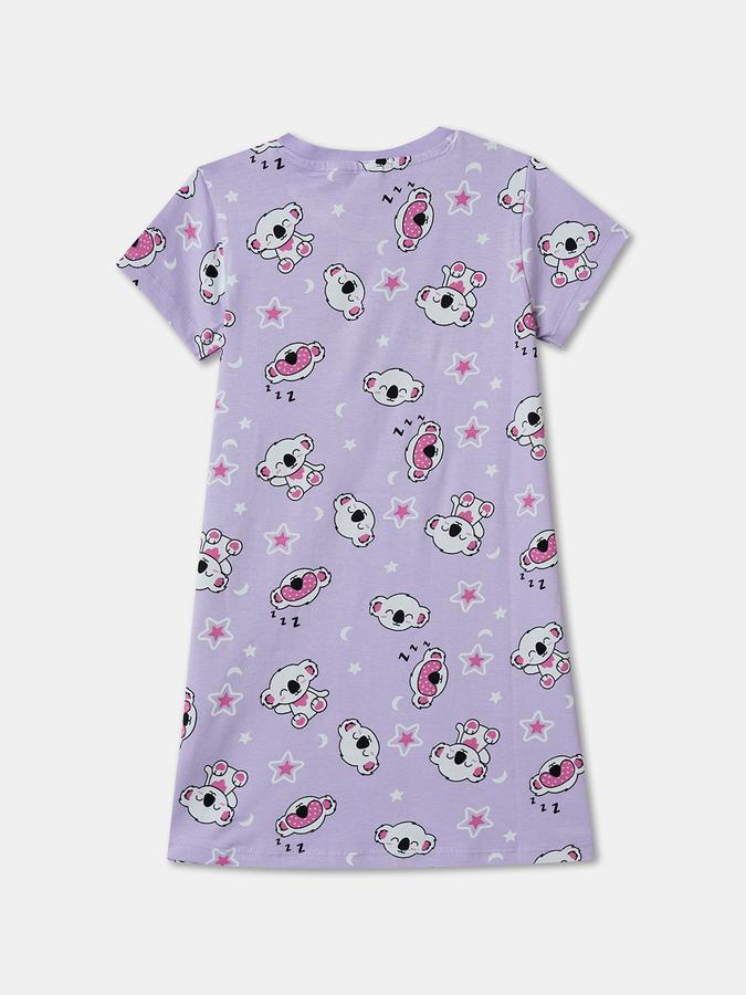 Kids Nightwear Girls Printed Cotton  image number 1