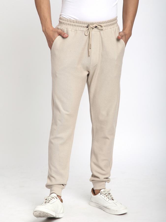 Self Design Men Track Pants