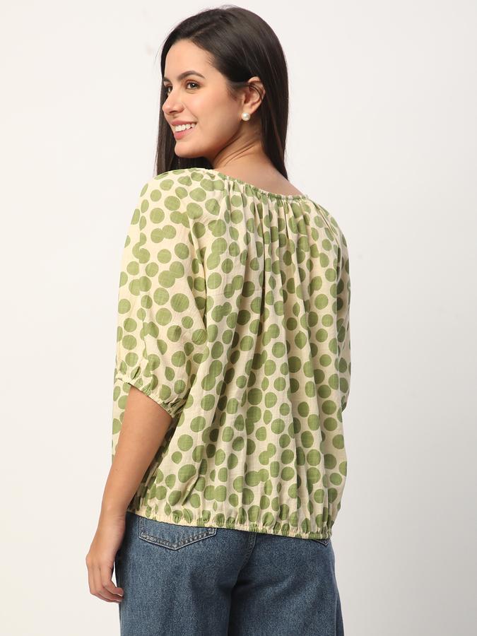 Women Ethnic  Printed Tops image number 2