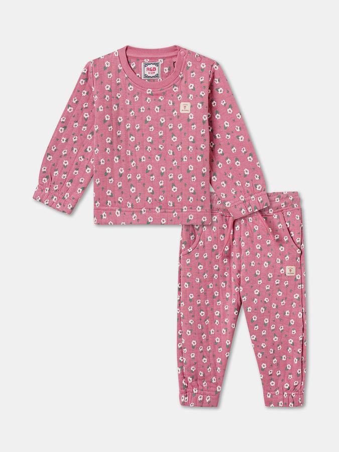 Baby Girls Casual Sweatshirt Track Pants 