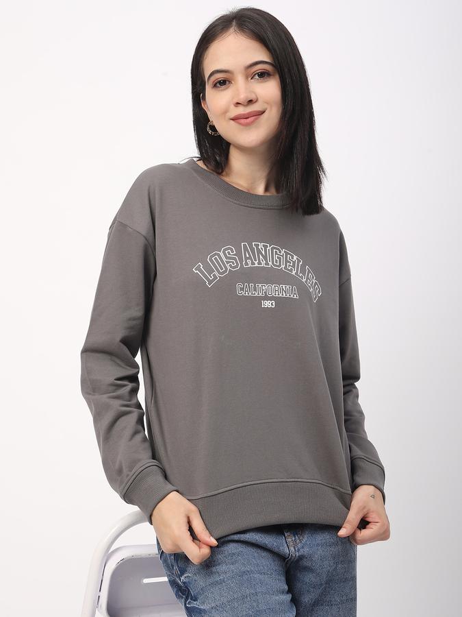 Full Sleeve Graphic Print Women Sweatshirt image number 0