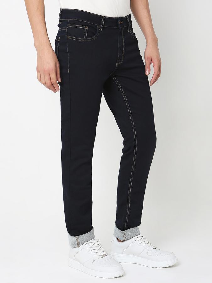 Men Slim Fit Jeans with Insert-Pockets image number 2