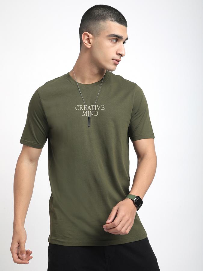 Printed Men Round Neck T-Shirt