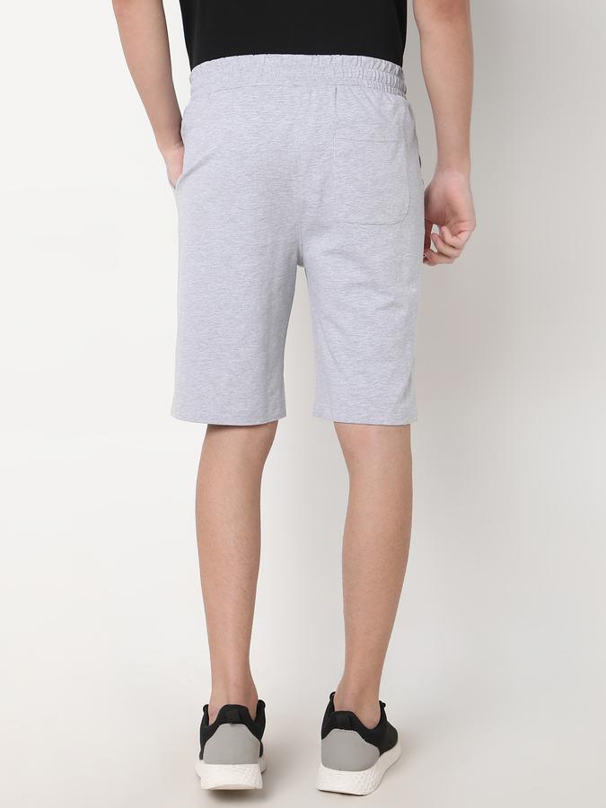 Men Regular Fit Flat-Front City Shorts image number 3