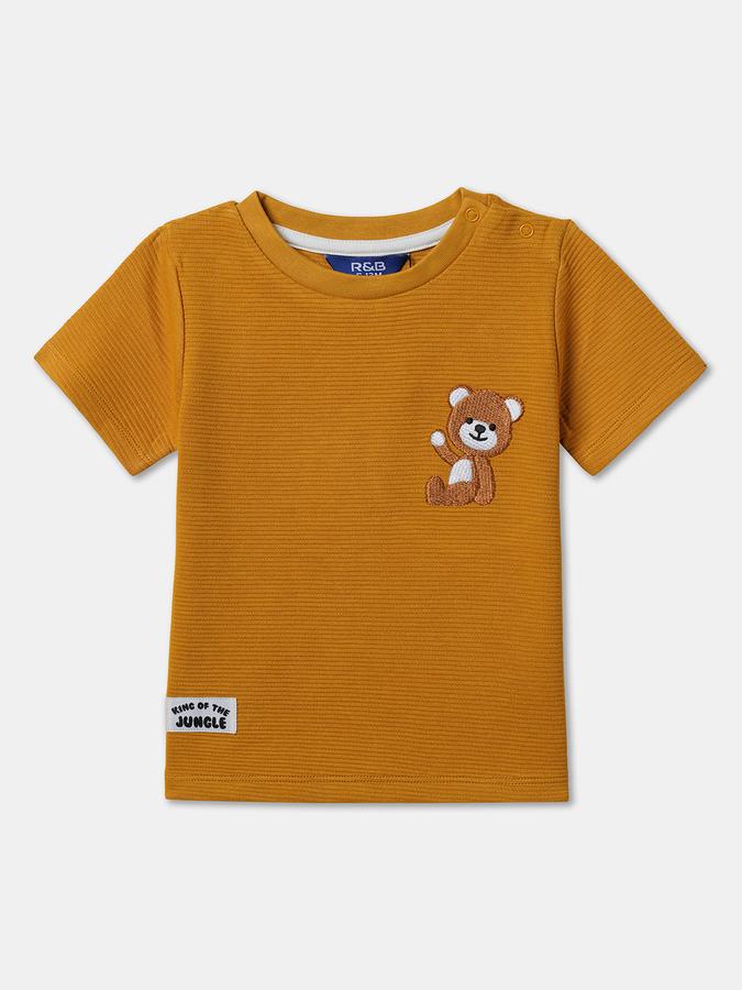 Baby Boys Solid Pure Cotton Regular T Shirt