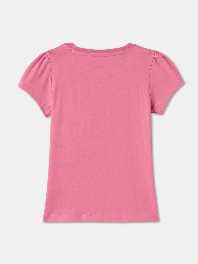 Girls solid T-shirt image number 1