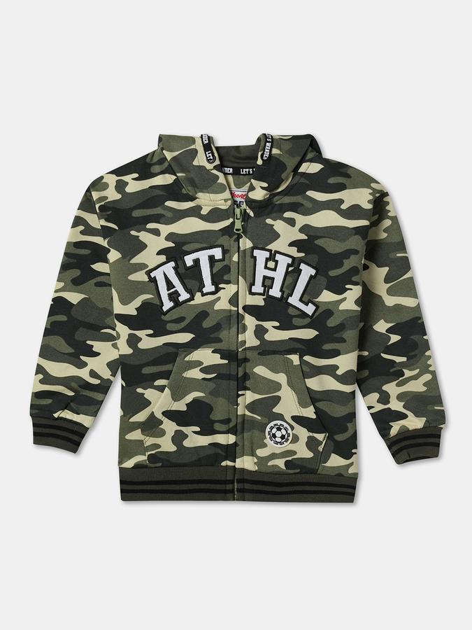 Full Sleeve Camouflage Boys Jacket