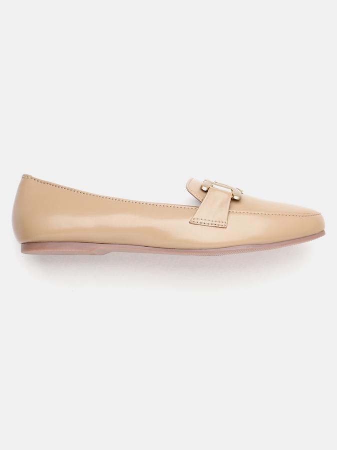 Women Slip-On Ballerinas with Metal Accent image number 1