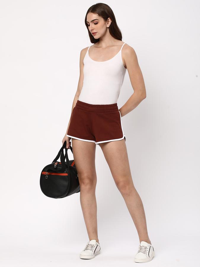 Women High-Rise Regular Fit Shorts image number 1