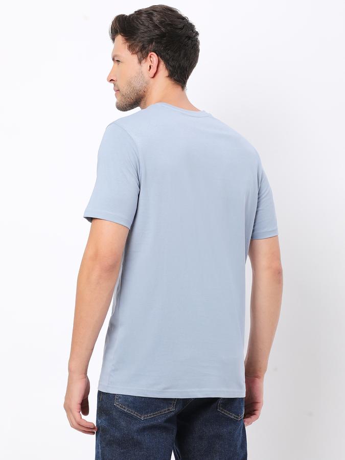 Men Crew-Neck T-Shirt with Short Sleeves image number 2