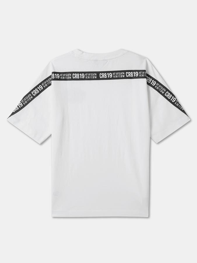 Boys Typographic Print Crew-Neck T-Shirt image number 1