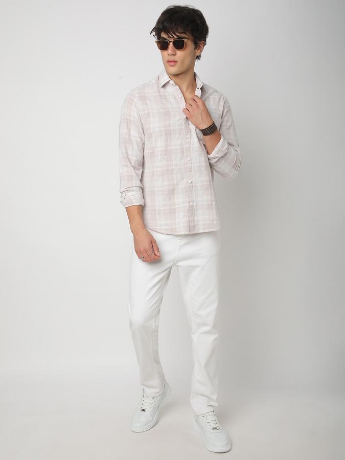 Men Checkered Casual Shirt  image number 1