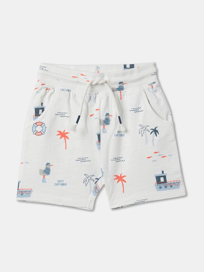 Boy Printed T-Shirt & Shorts Set image number 3