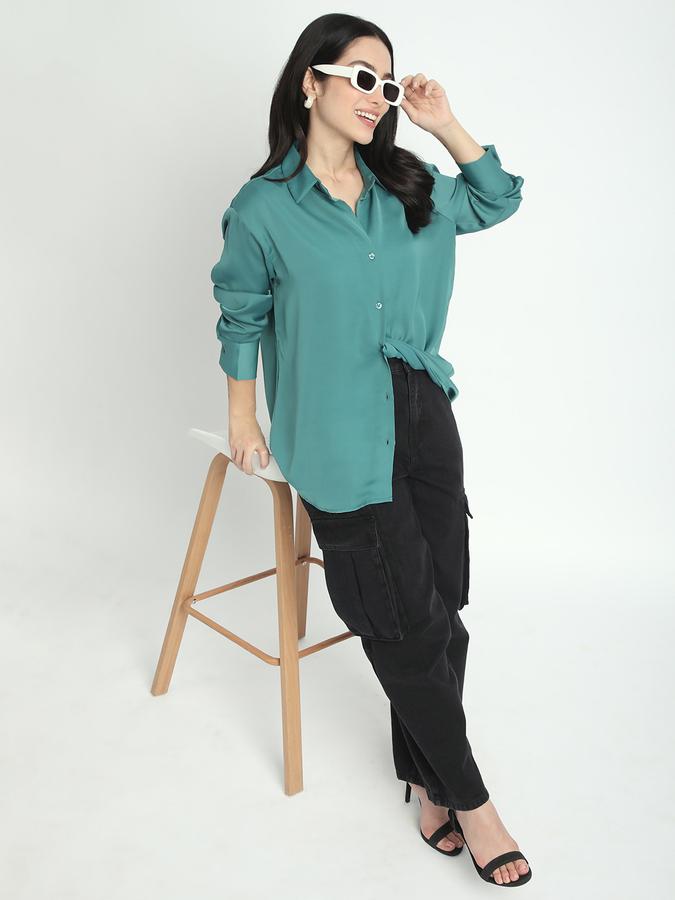 Women Solid Casual Shirt image number 1