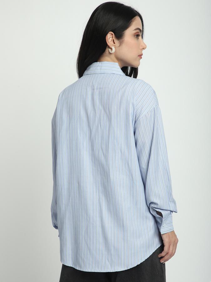 Women Striped Casual Shirt image number 2