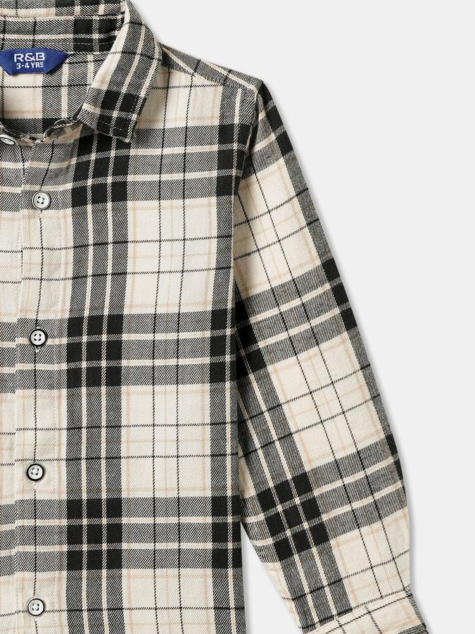 Boys Checkered Casual Shirt image number 2