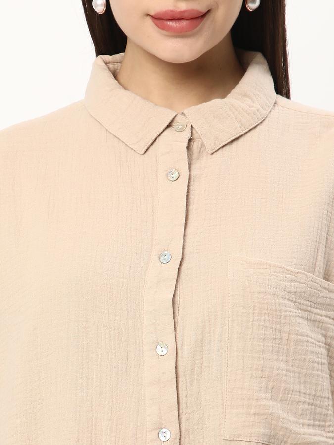 R&B Casual Solid Women Top image number 3