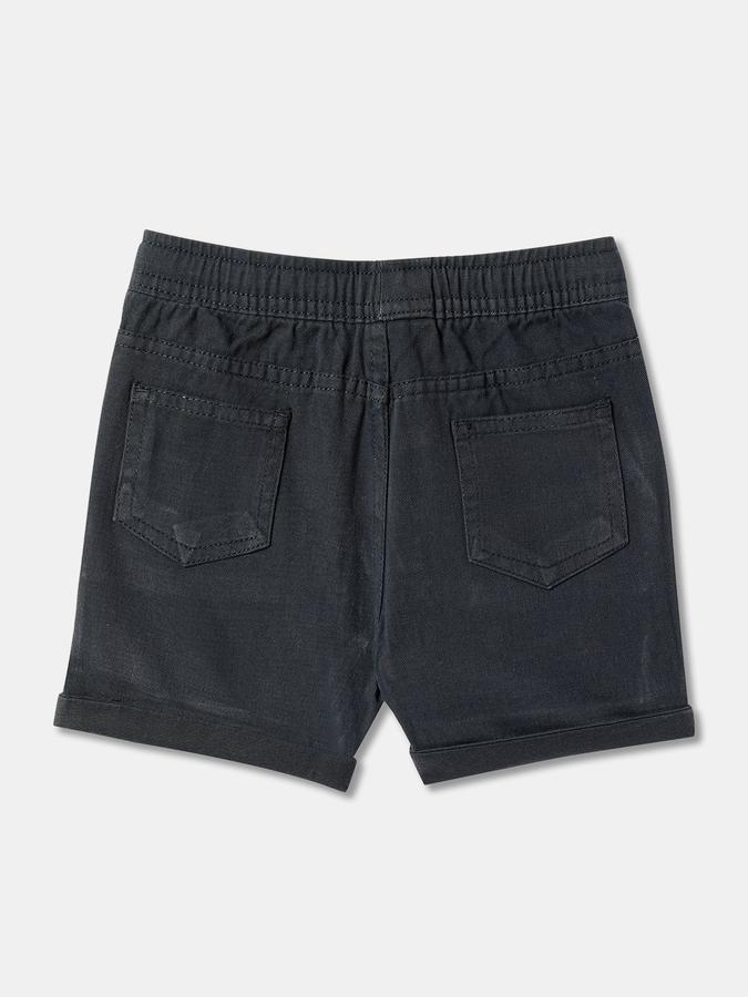 Boys Regular Fit Shorts with Drawstrings image number 1