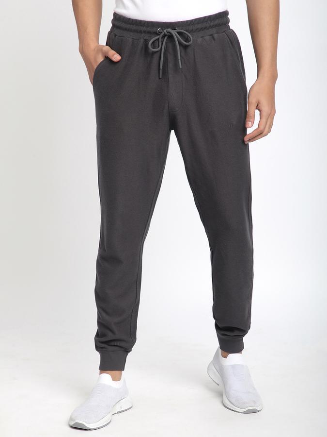 Self Design Men Track Pants