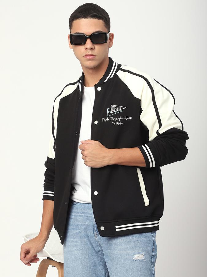 Full Sleeve Solid Men Jacket