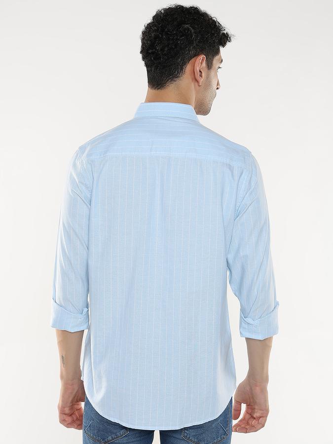 Men Striped Casual Shirt image number 3