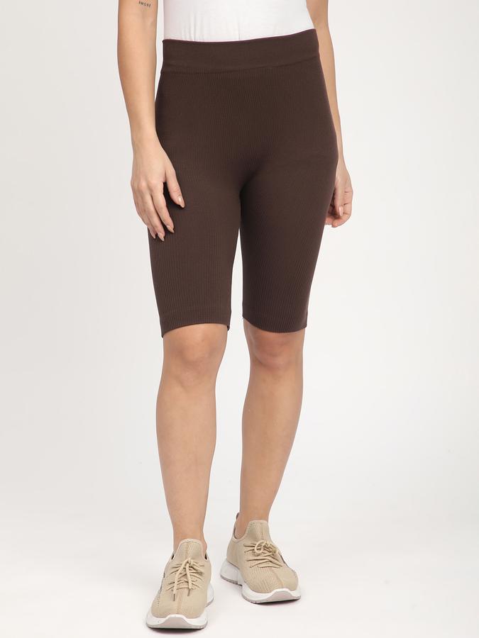 Solid Women Cycling Shorts image number 0