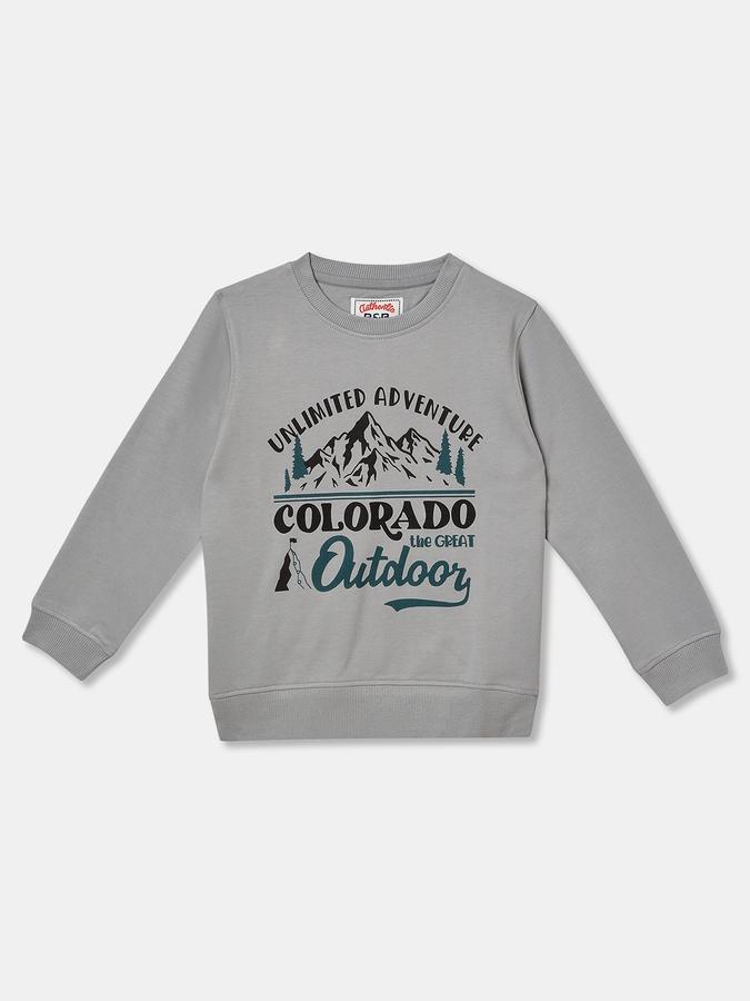 Full Sleeve Graphic Print Boys Sweatshirt 