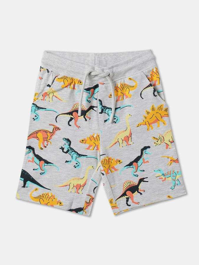 Boys Graphic Print Shorts & T-Shirt Set image number 3